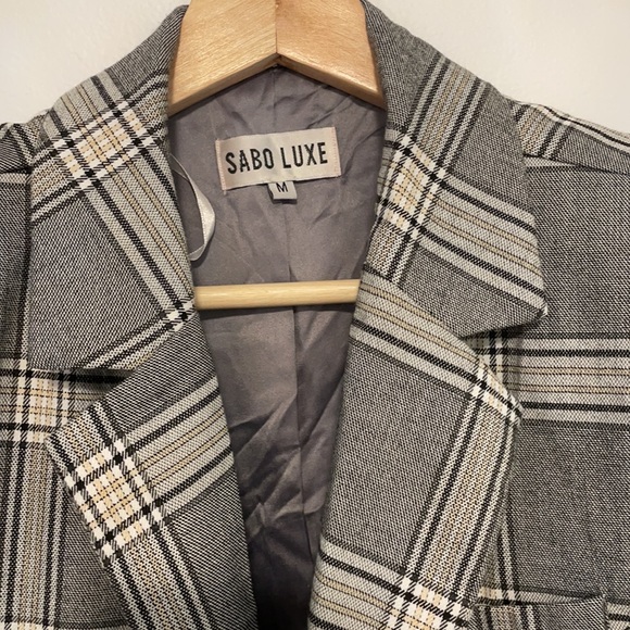 Oversized double breasted blazer - Picture 4 of 4